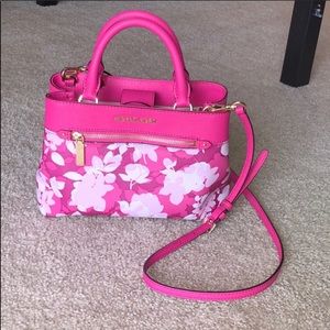 Michael Kors Hailee XS Satchel Pink Floral